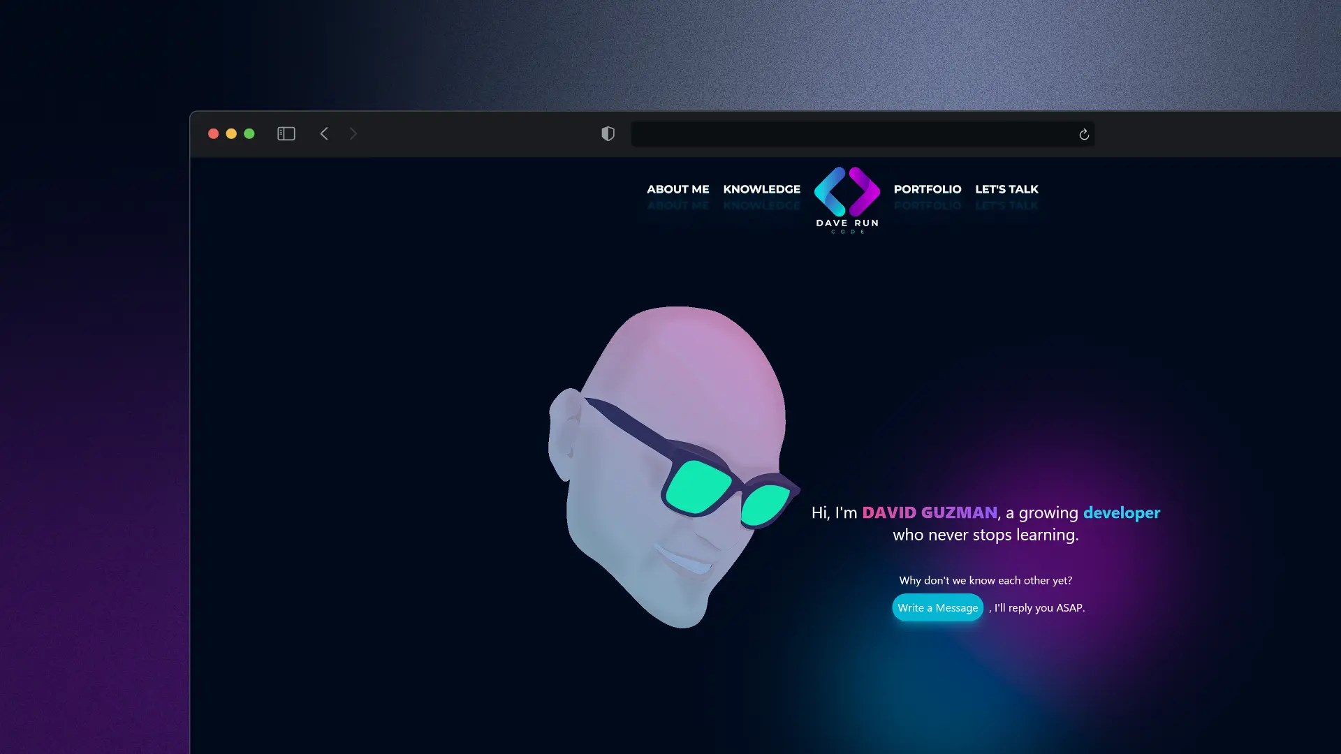 Screenshot Project Portfolio Version 1